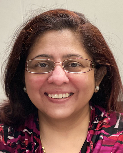 portrait of Preti Jain, PhD, FACMG